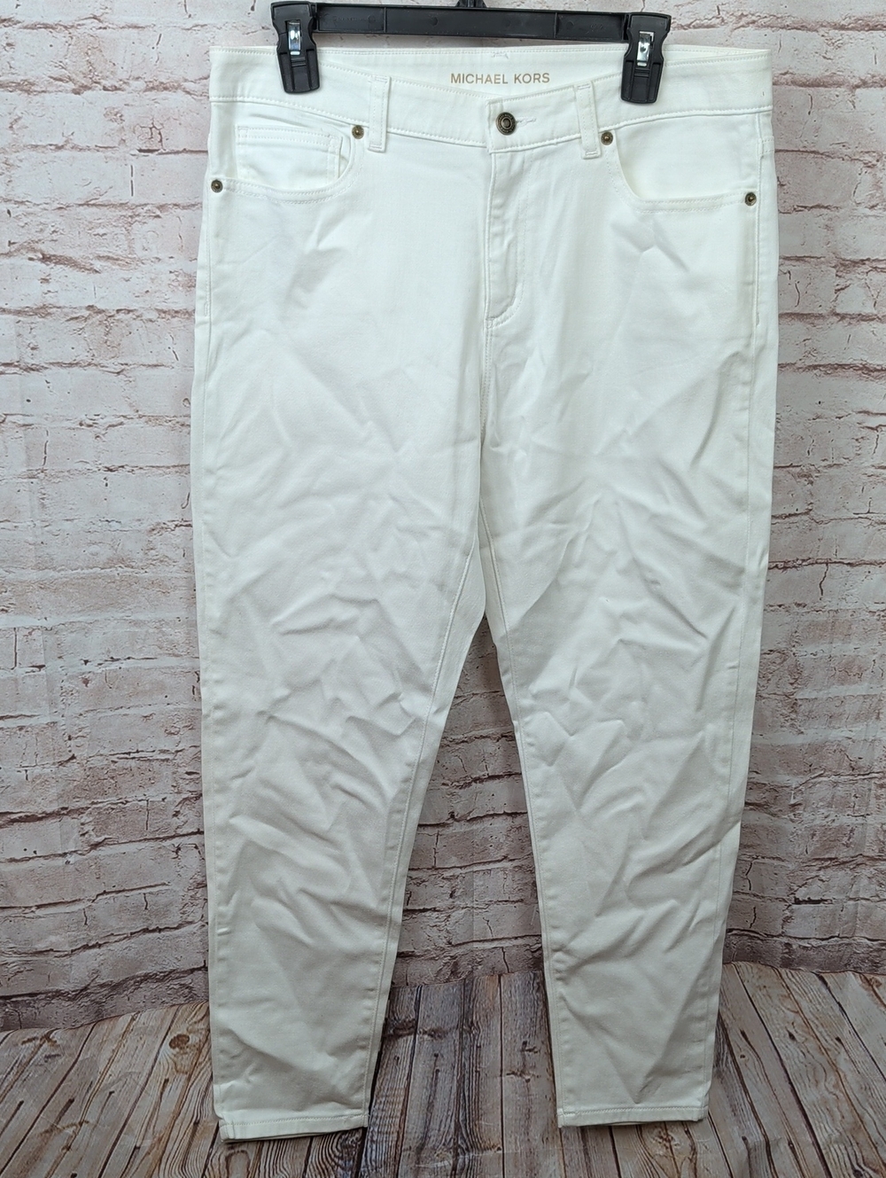 Michael Kors White Skinny Jeans Size 12